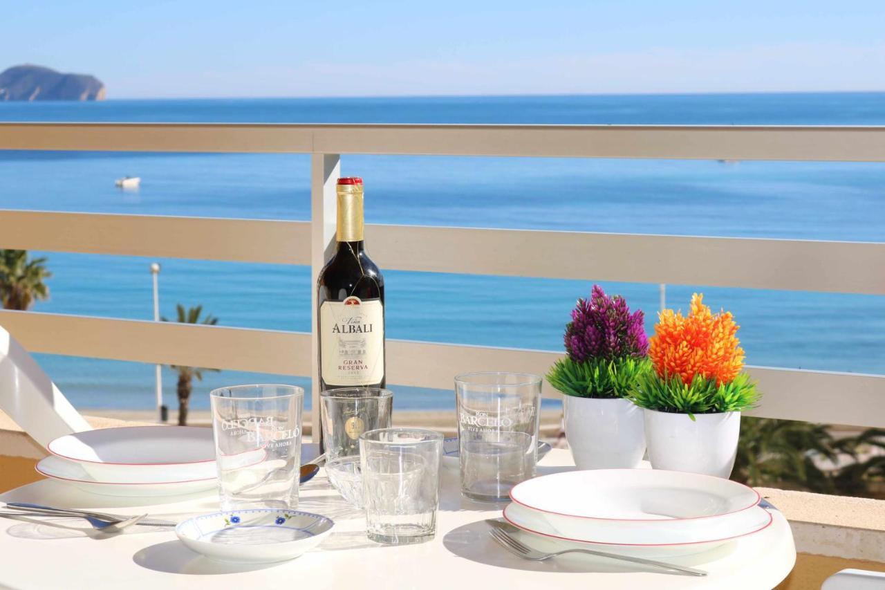 Apartamento B Voramar 45 Vistas Al Mar Y Wifi Calpe Exterior foto